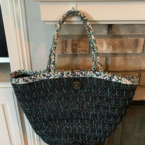 NEARLY NEW Roxy Straw Tote Bag